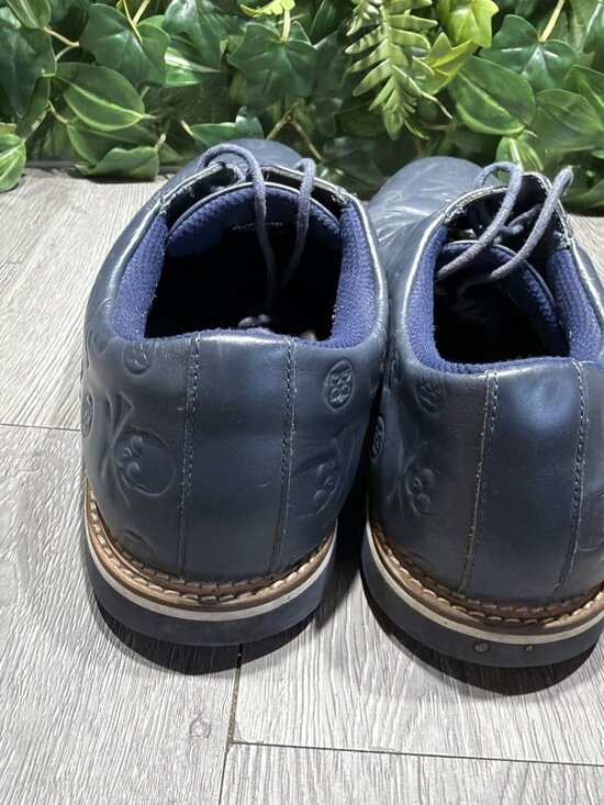 G/Fore G4 GFORE Debossed Skull Gallivanter Golf Shoes Sneaker Size 12 Blue main image 5